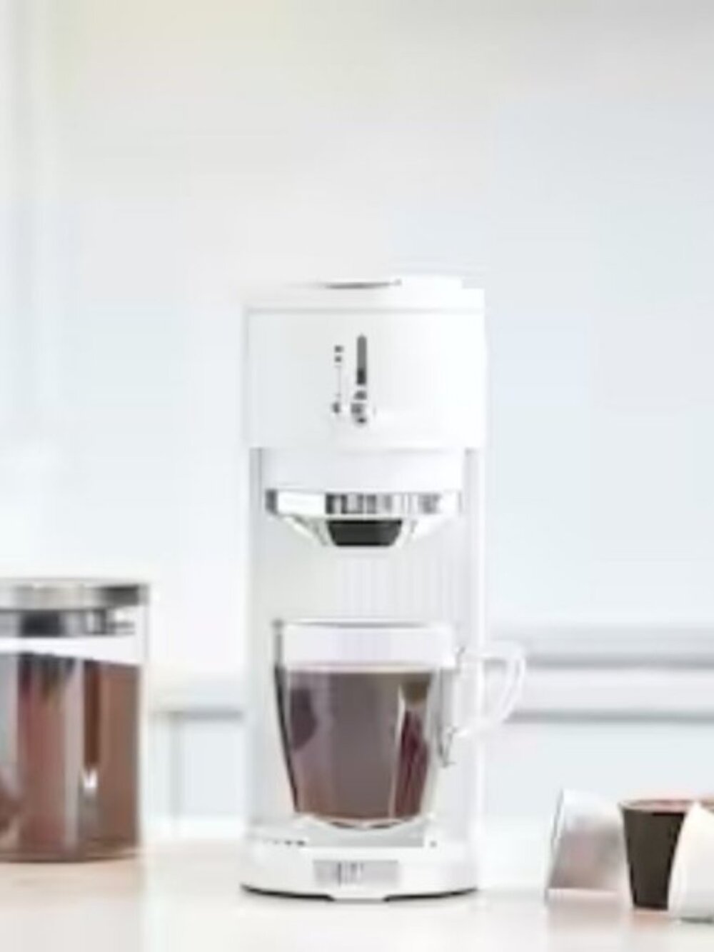 HADEN Single Serve Coffee Machine for Single Serve Pods and Ground Coffee (New) - Picture 6 of 8